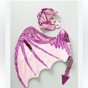 Purple and Pink Dragon Costume for Kids